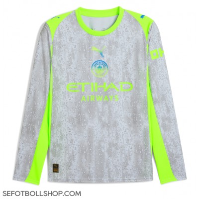 Billiga Manchester City Tredje fotbollskläder 2025-26 Långärmad Billiga Manchester City Tredje fotbollskläder 2025-26 Långärmad